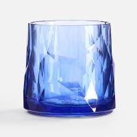 Стакан небьющийся Sate Crystal, вращающийся, прозрачный синий от martvrn.ru