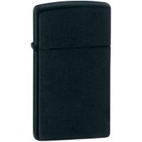 Зажигалка Zippo Slim Matt, матовая черная от martvrn.ru