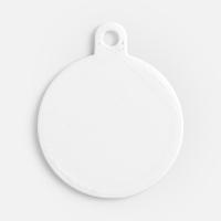 Подвеска Round, 3D-печать, белая от martvrn.ru