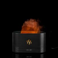 Увлажнитель-ароматизатор с имитацией пламени Fuego ver.2, черный от martvrn.ru