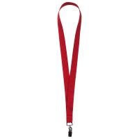 Лента для бейджа Neckband, красная от martvrn.ru