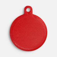 Подвеска Round, 3D-печать, красная от martvrn.ru