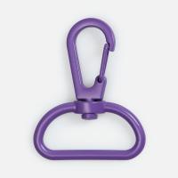 Застежка-карабин Snap Hook, L, фиолетовая от martvrn.ru