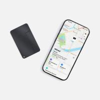 Электронная визитка-трекер MiCard Pro Duo, черная от martvrn.ru