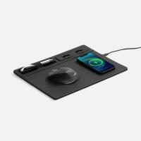 Коврик с беспроводной зарядкой Smartio, серый от martvrn.ru