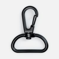 Застежка-карабин Snap Hook, L, черная от martvrn.ru