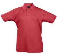 Рубашка поло детская Summer II Kids 170, красная от martvrn.ru