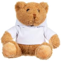 Мягкая игрушка «Мишка Cuddleton» в белом худи от martvrn.ru