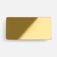 Значок Magnet Matto, золотистый глянцевый от martvrn.ru
