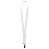 Лента для бейджа Neckband, белая от martvrn.ru
