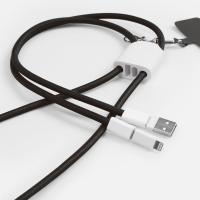 Кабель-ланьярд energyFlex Pro, черный от martvrn.ru