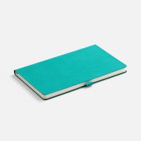 Ежедневник Lungo, недатированный, темно-бирюзовый от martvrn.ru