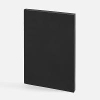 Ежедневник Flat, недатированный, черный от martvrn.ru