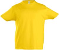 Футболка детская Imperial Kids 190, желтая от martvrn.ru