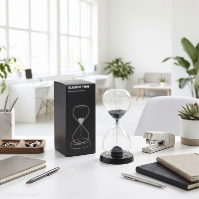 Магнитный антистресс Elusive Time, черный от martvrn.ru