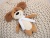 Мягкая игрушка Beastie Toys, собачка с белым шарфом от РПК МАРТ Воронеж Мягкая игрушка Beastie Toys, собачка с белым шарфом от martvrn.ru