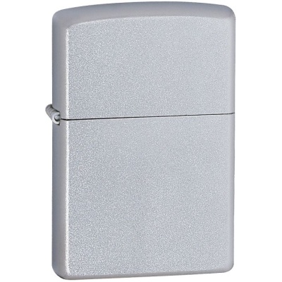 Зажигалка Zippo Classic Satin, серебристая от martvrn.ru