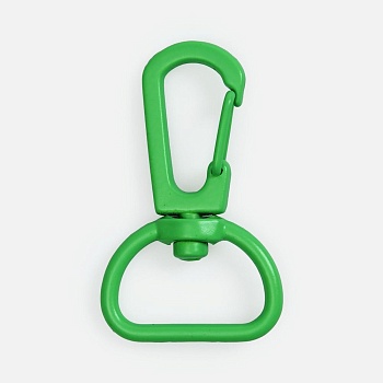 Застежка-карабин Snap Hook, M, зеленый неон