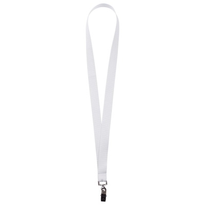 Лента для бейджа Neckband, белая от martvrn.ru
