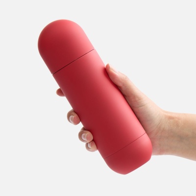 Термос Tubula Soft Touch, красный от martvrn.ru