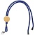 Шнурок для бейджа Tube Wood, синий от martvrn.ru