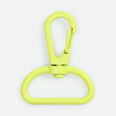 Застежка-карабин Snap Hook, L, желтый неон от martvrn.ru