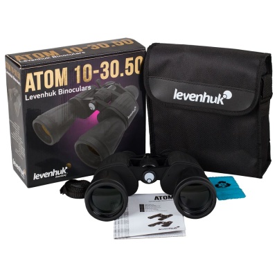 Бинокль Atom 10-30x, линзы 50 мм от martvrn.ru