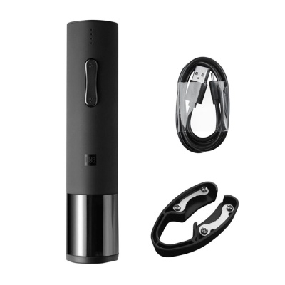 Электрический штопор HuoHou Electric Wine Bottle Opener, черный от martvrn.ru