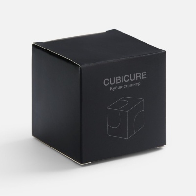 Кубик-спиннер Cubicure, черный от martvrn.ru
