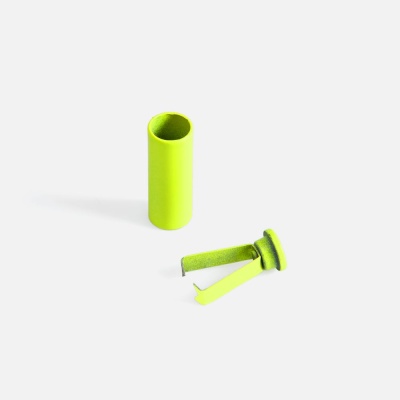 Наконечник для шнурка Nozzle, ver.2, желтый неон от martvrn.ru