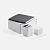 Набор Square, белый от martvrn.ru