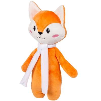 Мягкая игрушка Beastie Toys, лисенок с белым шарфом от martvrn.ru