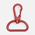 Застежка-карабин Snap Hook, L, красная от martvrn.ru
