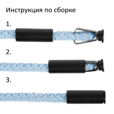 Наконечник для шнурка Nozzle, ver.2, желтый неон от martvrn.ru