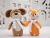 Мягкая игрушка Beastie Toys, собачка с белым шарфом от РПК МАРТ Воронеж Мягкая игрушка Beastie Toys, собачка с белым шарфом от martvrn.ru