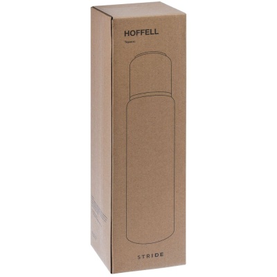 Термос с ситечком Hoffell, черный от martvrn.ru
