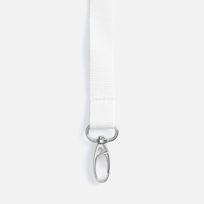 Лента для бейджа Pin, белая от martvrn.ru
