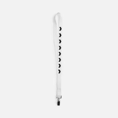 Лента для бейджа Neckband, белая от martvrn.ru
