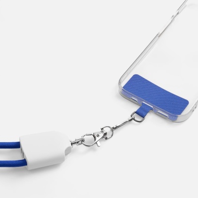 Кабель-ланьярд energyFlex Pro, синий от martvrn.ru