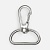 Застежка-карабин Snap Hook, L, серебристая (хром) от martvrn.ru