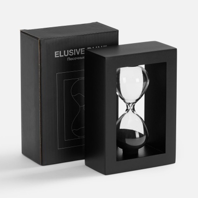 Песочные часы Elusive Dune, черные от martvrn.ru