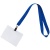 Лента для бейджа Neckband, синяя от РПК МАРТ Воронеж Лента для бейджа Neckband, синяя от martvrn.ru